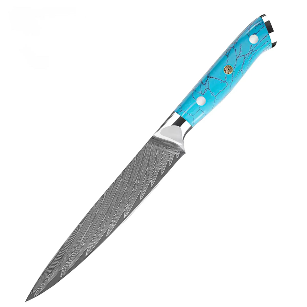 Blue Stone Damascus Series
