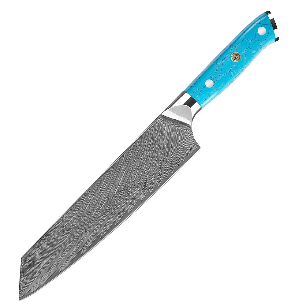 Blue Stone Damascus Series