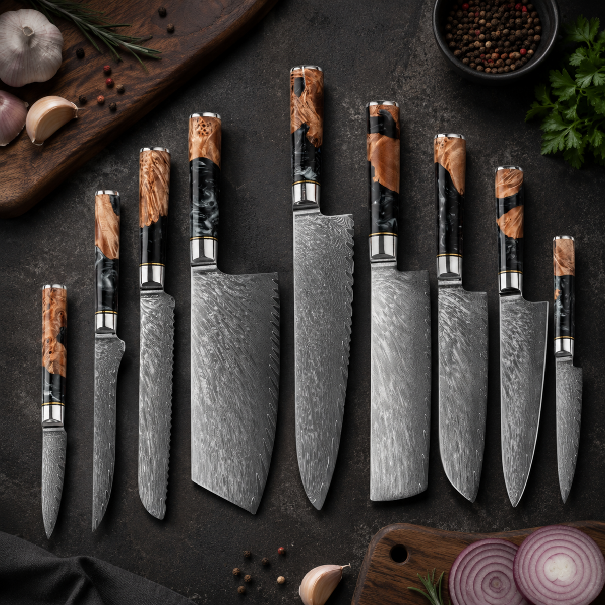 Oakridge Damascus Series