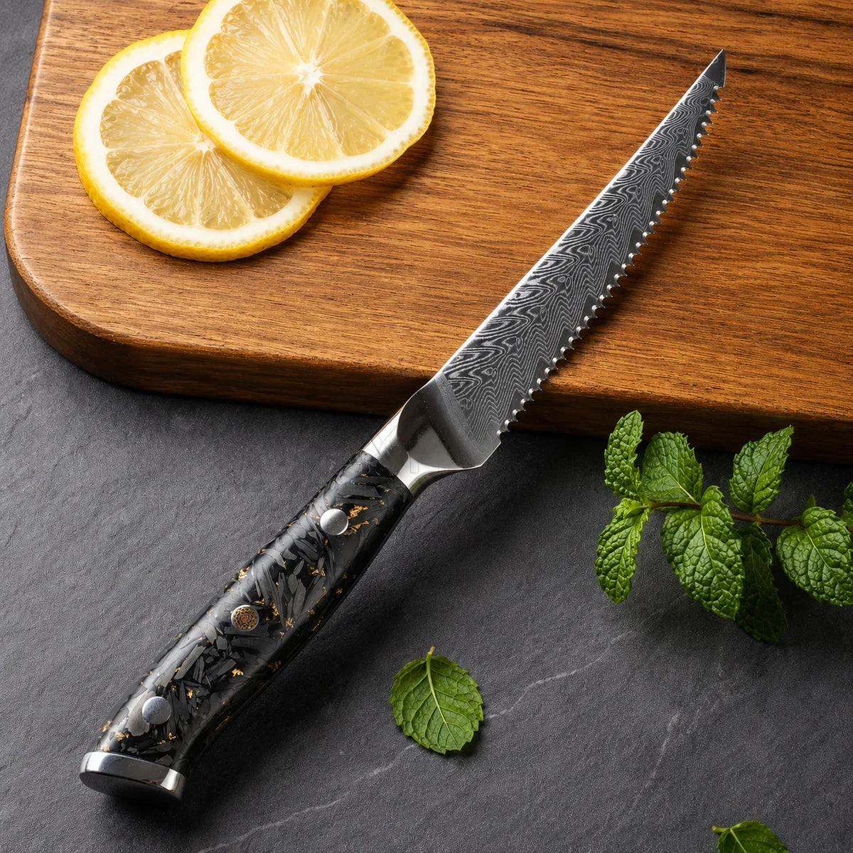 Obsidian Damascus Series