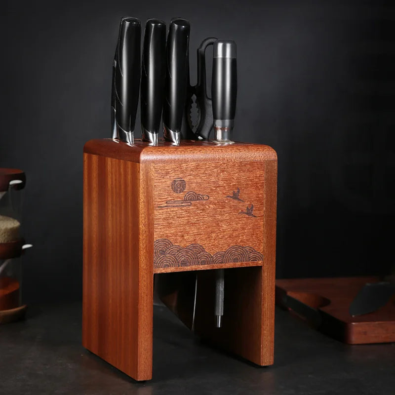Heritage Wooden Knife Block