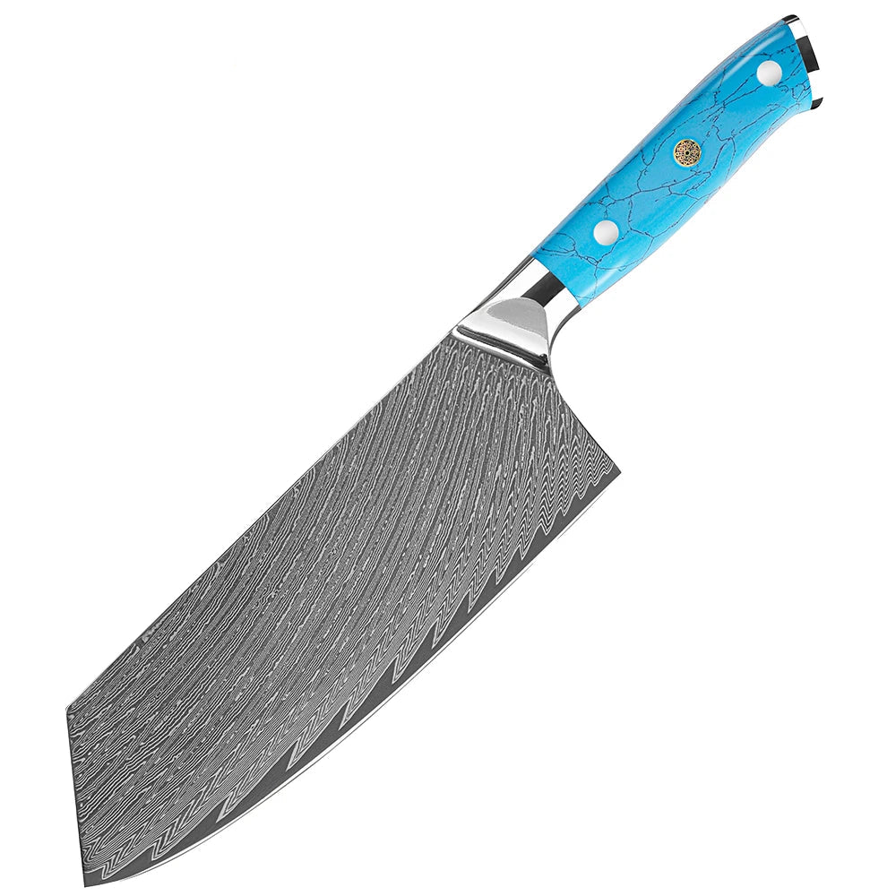 Blue Stone Damascus Series