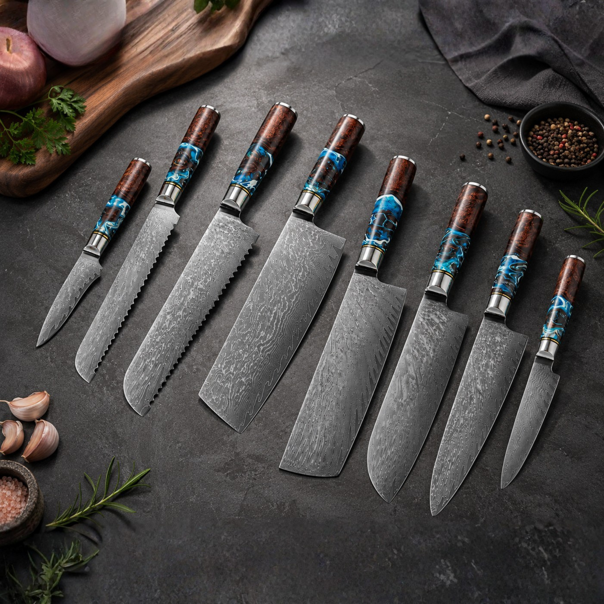 Tidewood Damascus Series